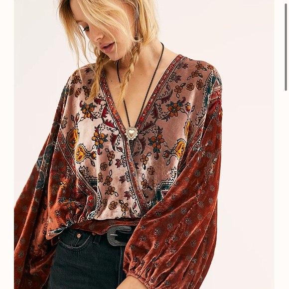 Free People Tops - Free People Mata Hari Blouse XS